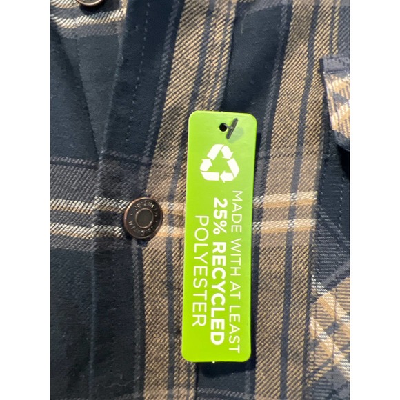 * Wrangler Mens XL Flannel Plaid Shacket Jacket - Picture 4 of 4